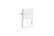 Stopcontacten en stekkerdozen - Belden Outlet 2xrj45 50x77mm Wit cdt design F - E1201990