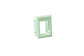 Stopcontacten en stekkerdozen - Leviton Insert frame leviton keystone green for dk outlet 1 pcs. - MMCDSIJA5