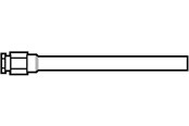 Verwarmingsregeling - Danfoss Sensor pocket 180 mm ms r1/ - 017-436766