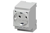 Componenten voor schakelkasten en kasten - Siemens Schuko socket 16a 3-pole 5te6800 - 5TE6800