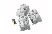 Schakelkasten en kasten - ABB Pk fuseholder left 2xe33 - 2CEA000042R0407