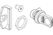 Schakelkasten en kasten - Cubic Grip complete - 0720-1001S