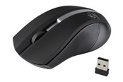 Muis - Rebeltec Galaxy - mouse - 2.4 GHz - black - Muis - Optisch - 3 knoppen - Zilver - RBLMYS00033