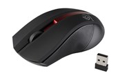 Muis - Rebeltec Galaxy - mouse - 2.4 GHz - red - Muis - Optisch - 3 knoppen - Rood - RBLMYS00035
