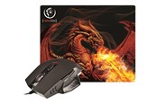 Muis - Rebeltec Rood Dragon - Muis - USB - Muis - Optisch - 6 knoppen - Zwart - RBLMYS00036