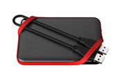 Harde schijf - Extern - Silicon Power Armor A62 - 5TB - External Hard drive - Red - SP050TBPHD62LS3K