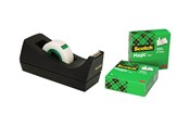 Tape & Lijm - 3M Table Dispenser C38 +3 pcs.19 mm × 33 m black - 7100142244