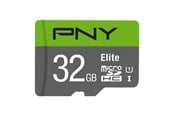 Geheugenkaart - PNY Elite MicroSD/SD - 100MB/s - 32GB - P-SDU32GU185GW-GE