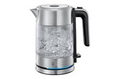 Waterkoker - Russell Hobbs Waterkoker Compact Home 24190-70 - Glas/glanzend roestvrij staal/zwart - 2200 W - 24191-70