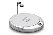 MP3-speler en spraakrecorders - Lenco CD-201SI - CD player - CD - Silver - CD-speler - CD-201SI