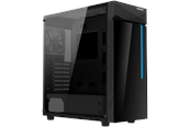 Case - GIGABYTE C200 GLASS - Case - Miditower - Zwart - GB-C200G
