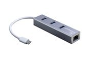 USB hub - Inter-Tech Argus IT-410-S USB hub - 3 - Zilver - 88885472