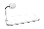 Mobiel - Adapters & Opladers - ZENS Dual+Watch Aluminium Draadloos Charger Draadloos charging mat - + AC Stroom AV / multimedia paneel - ZEDC05W/00