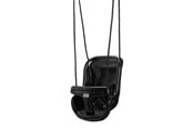 Speelgoed voor baby's - Krea Schommel with High Back - Zwart - 2032