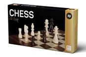 Bordspellen, Kaartspellen & Dobbelspellen - Alga Schaak Deluxe in houten doos (NL) - 38018920