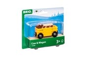 BRIO Trein - Brio Cow & Wagon - 33406