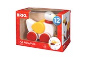 Speelgoed voor baby's - Brio Trekeend wit - 30323