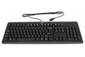 Toetsenbord - HP Toetsenbord JB USB Swiss - Toetsenbord - Zwitsers - Zilver - 672647-111