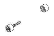 Printeraccessoires - Brother - paper pull-in roller assembly - LX0126001