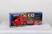 Speelgoedauto - Teamsterz Tz Truck Carry Case 4 STD Cars - 1416803