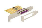 Netwerk-adapter (netwerkkaart, printserver, enz.) - DeLOCK PCI Express-kaart 1 x Parallel - 89445