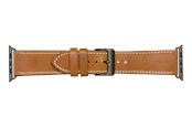 Smartwatch - Accessoires - dbramante1928 Copenhagen - Watch Strap 44mm - Tan/Space Grey - AW44GTSG1031