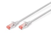 Netwerk - kabel - DIGITUS CAT 6 S-FTP Patch Cord - 0.25m - Grijs - 0.25m - DK-1644-0025