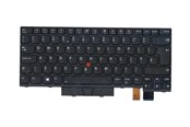 Toetsenbord - Lenovo Chicony - Notebook replacement keyboard - Engels (VK) - Zwart - 01HX447