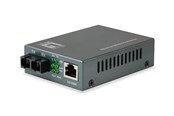 Repeater & zendontvanger - LevelOne FVT-1102 RJ45 to SC Fast Ethernet Media Converter Single-Mode Fiber 1310nm 20km - FVT-1102