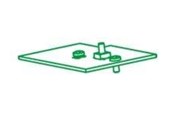 Printeraccessoires - Zebra GEED SWITCH THERMAL TRANSFERT CPNT - 105934-004
