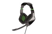 Headphones/Headsets - Gioteck HCX1 Xbox One Bekabeld Stereo Headset - Zwart/groen - 0812313017763