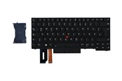 Toetsenbord - Lenovo - notebook replacement keyboard - with Trackpoint UltraNav - German - black - Notebook replacement keyboard - Duits - Zwart - 01YP372