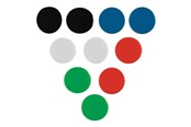 Conferentie & Presentatie - Nobo Whiteboard Magneten ⌀30mm Zwart - 1901448