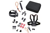 Accessoires voor actiecamera's - Rollei Actioncam Accessories Kit Outdoor - Actie Fototoestel Montage kit - 21639