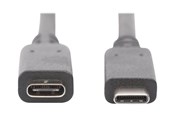 USB-kabel - DIGITUS USB Type-C Extension Cable - AK-300210-020-S