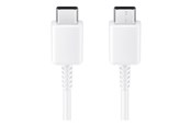 USB-kabel - Samsung USB cable USB-C (M) to USB-C (M) USB 2.0 (Max 3A/25W) 1 m white - EP-DA705BWEGWW