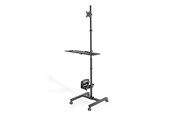 Monitorbevestiging - DIGITUS Mobile Workstation (Monitor Mount PC Holder) - DA-90374