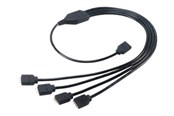 Kabels - diversen - Akasa AK-CBLD04-50BK - RGB LED splitter - 50 cm - AK-CBLD04-50BK