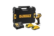 Elektrische schroevendraaier & boor - Dewalt 18V XR Brushless Compacte Slagschroevendraaier - 2 x 2Ah - DCF809D2T-QW