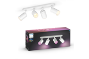 Smart Home - Philips Hue Fugato Plate/Spiral 4x5.7W Spots - Wit - 929003810501