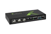 KVM Switch - IC INTRACOM techly 2x1 USB HDMI KVM-schakelaar 4Kx2K - IDATA-KVM-HDMI2U