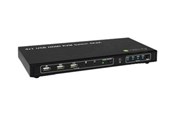 KVM Switch - IC INTRACOM techly 4x1 USB HDMI KVM Switch 4Kx2K - IDATA-KVM-HDMI4U