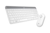 Toetsenbord - Logitech Slim Wireless Combo MK470 - Keyboard and mouse set - Duits - Grijs - 920-009189