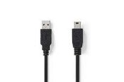 USB-kabel - Nedis USB cable - 2 m - CCGB60300BK20