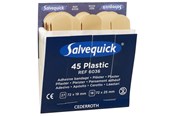 Gezondheid - Cederroth Salvequick pleister navulling 6 stuks - 6036