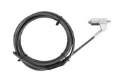 Systeemaccessoires - Targus Defcon Compact Keyed Kabelslot - ASP70GL