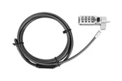Systeemaccessoires - Targus Defcon Compact Combo Kabelslot - ASP71GL