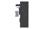 Toetsenbord - Lenovo - notebook replacement keyboard - with Trackpoint UltraNav - French - black - Notebook replacement keyboard - Frans - Zwart - 01YP771