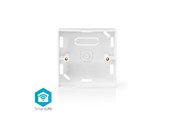 Smart Home - Nedis Back Box for Oppervlak Mounting 86 x 86 mm Wit - WIFIWB10WT