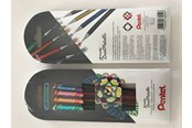 Schrijf- en tekengerei - Pentel K110-4COL Dubbele Metallic Roller - K110-4COL